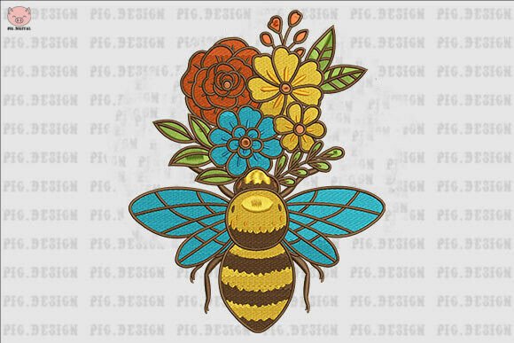 Bees Flower Embroidery: A Thoughtful Gift Design Review