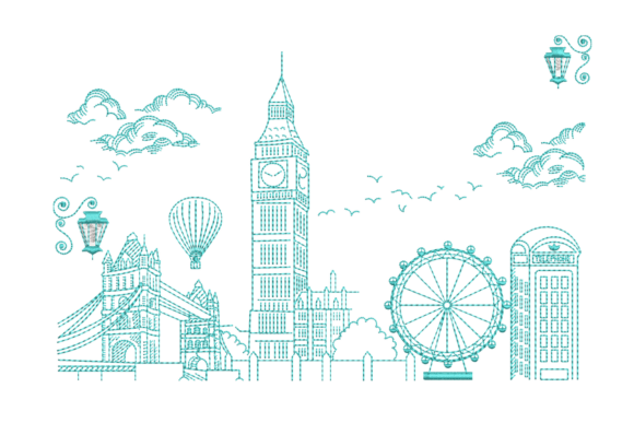 London City Embroidery Design